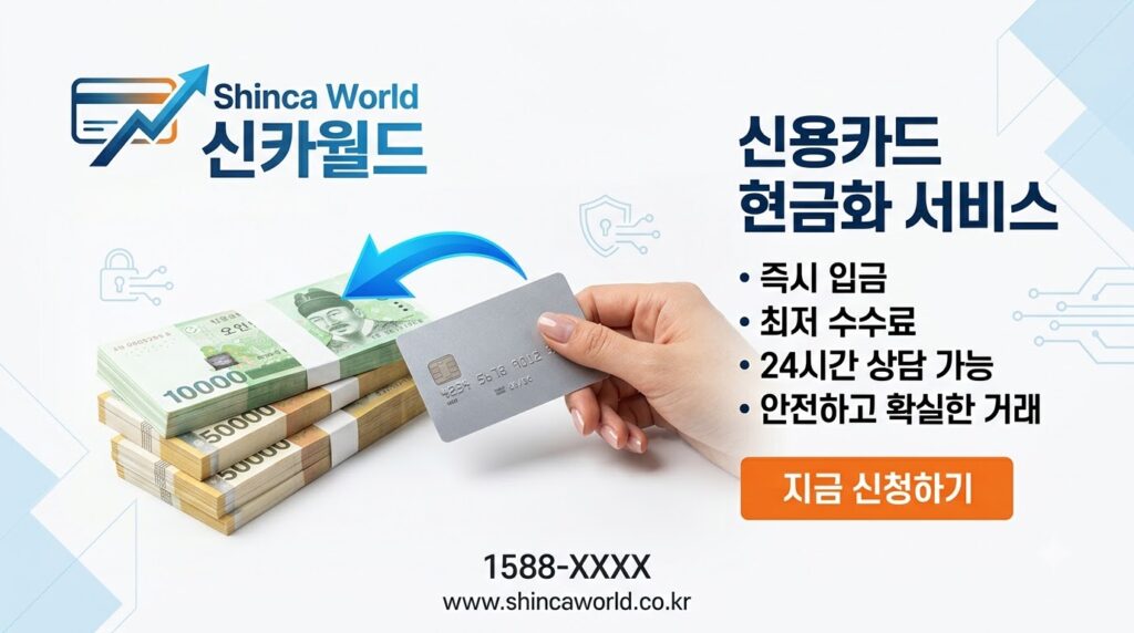 부모님 신용카드 현금화 — 증여세·가족카드 | 신카월드
