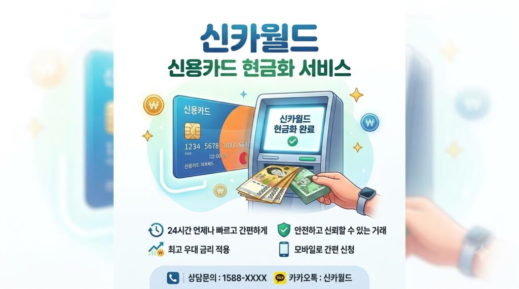 신용카드 현금화 구조와 합법·불법 경계